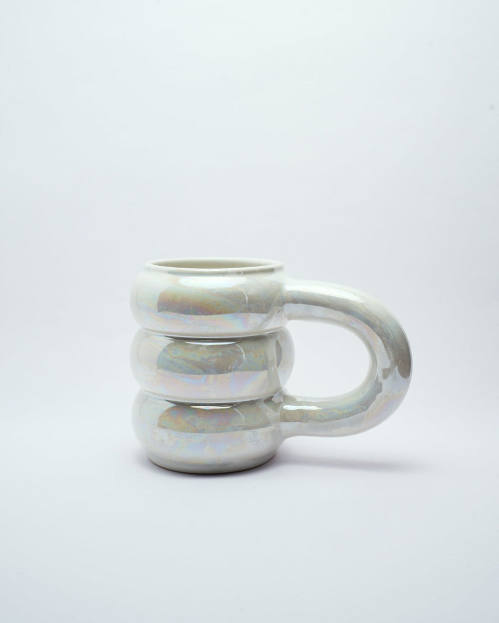 Three tier mug - chrome edition