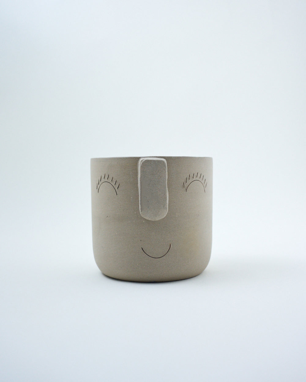 4 inch ceramic indoor planter with drainage
