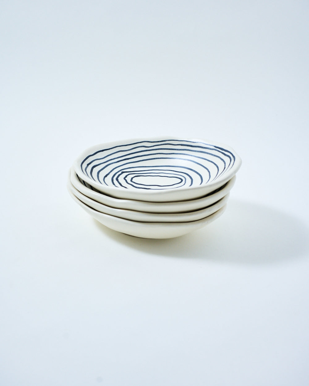 handpainted stoneware pasta bowl