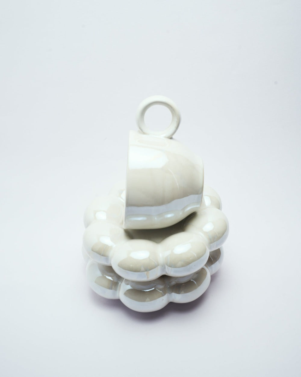 Sunflower cup set - chrome edition