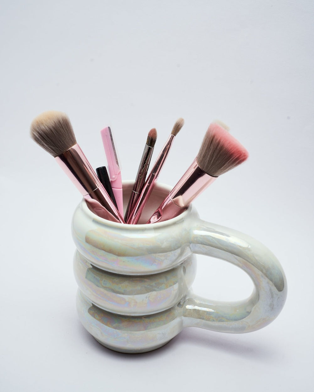 Three tier mug - chrome edition