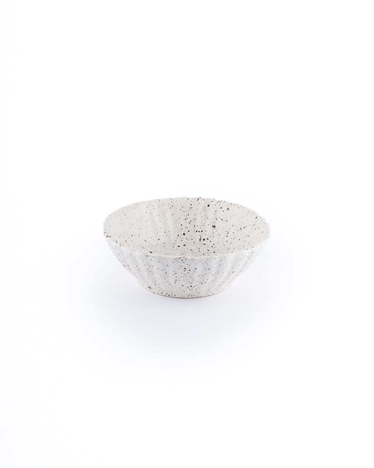 Speckled serving bowl