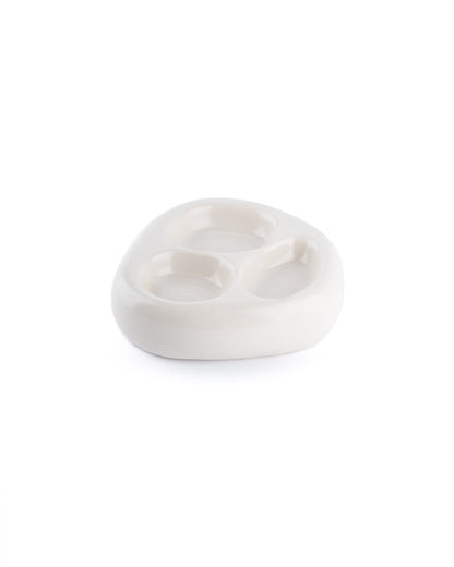 Trinket tray - white