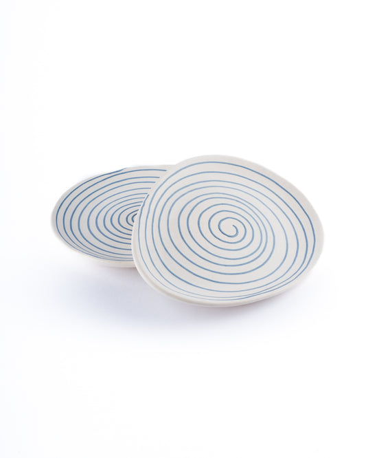 Coil serving tray