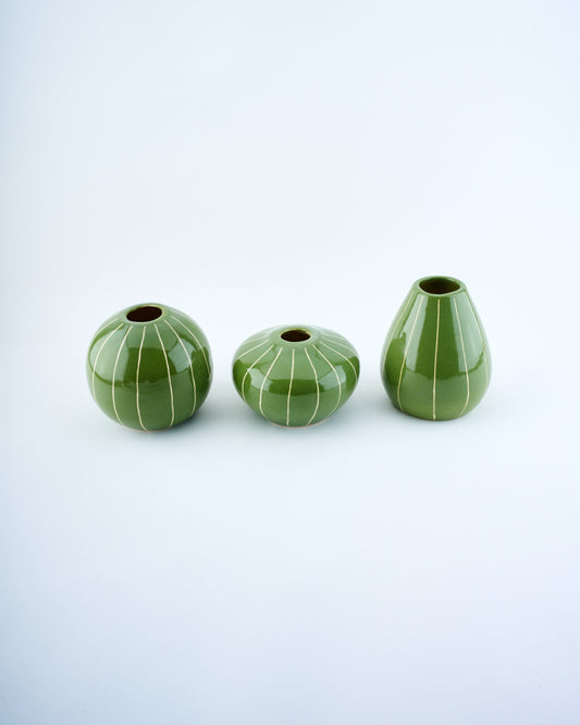 Bud Vases - Set of 3