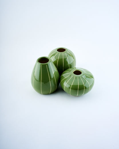 Bud Vases - Set of 3