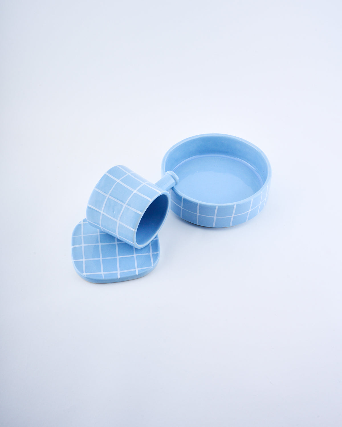 Cereal bowl - Chequered