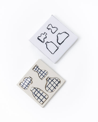 Fridge magnets (gift set of 4)