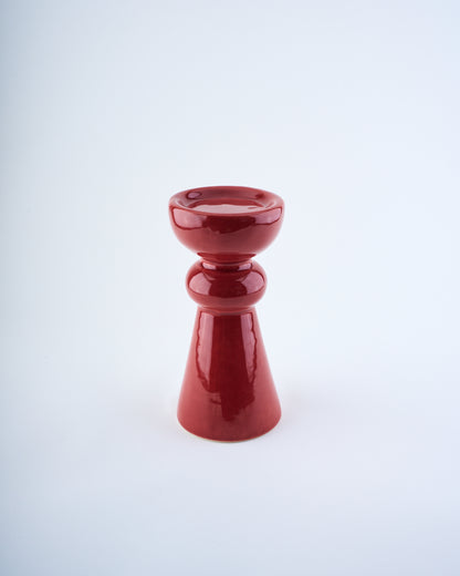 Pillar candle stand