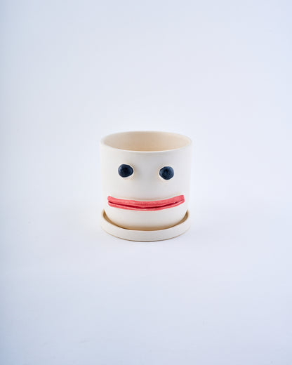 Poker face planter