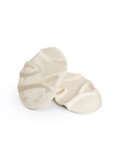 ceramic platter for small bites