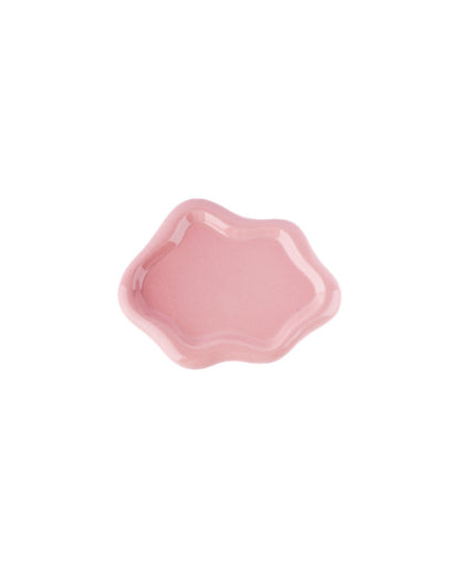 cloud shaped stoneware trinket tray