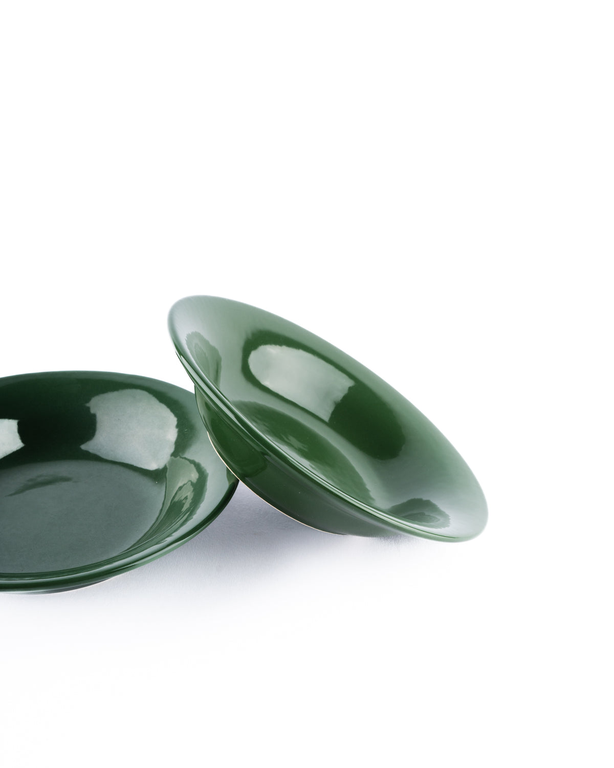 deep plate bowl in green