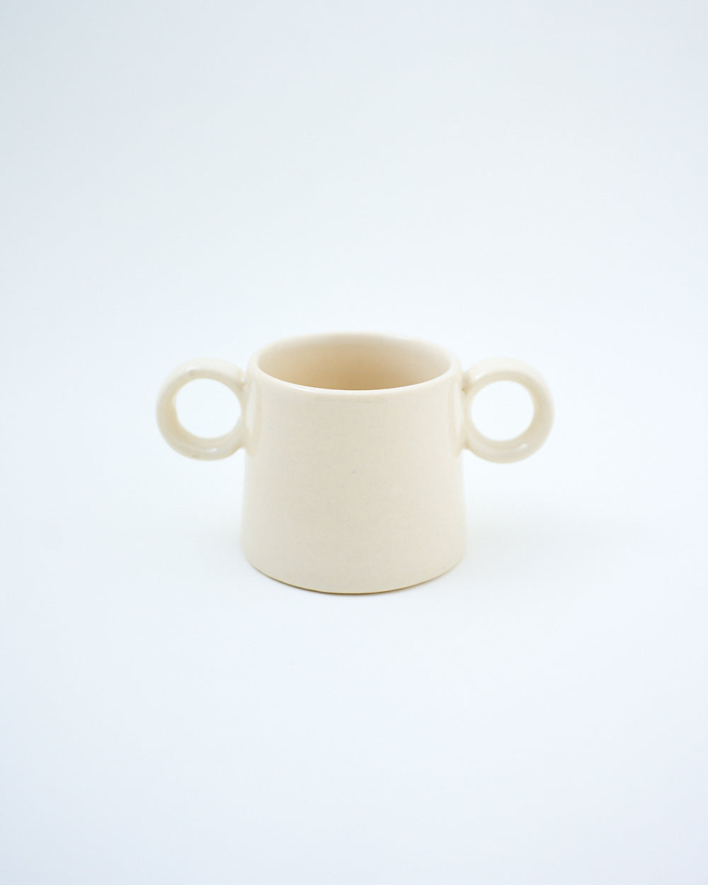 double handle coffee mug by klaylist