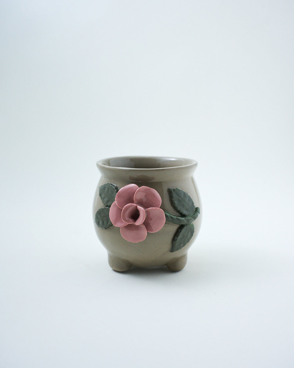 handmade ceramic decorative pot