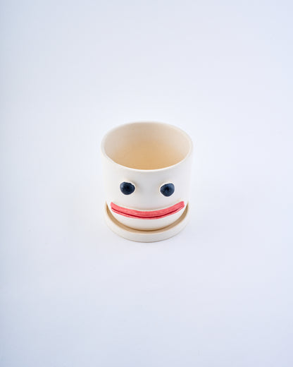 Poker face planter