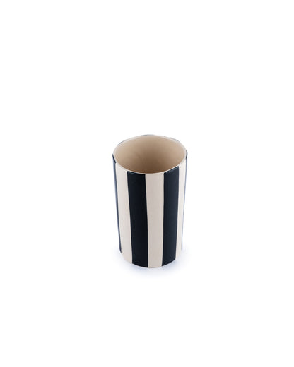 handpainted stoneware vase by klaylist