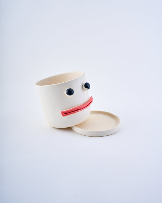 Poker face planter