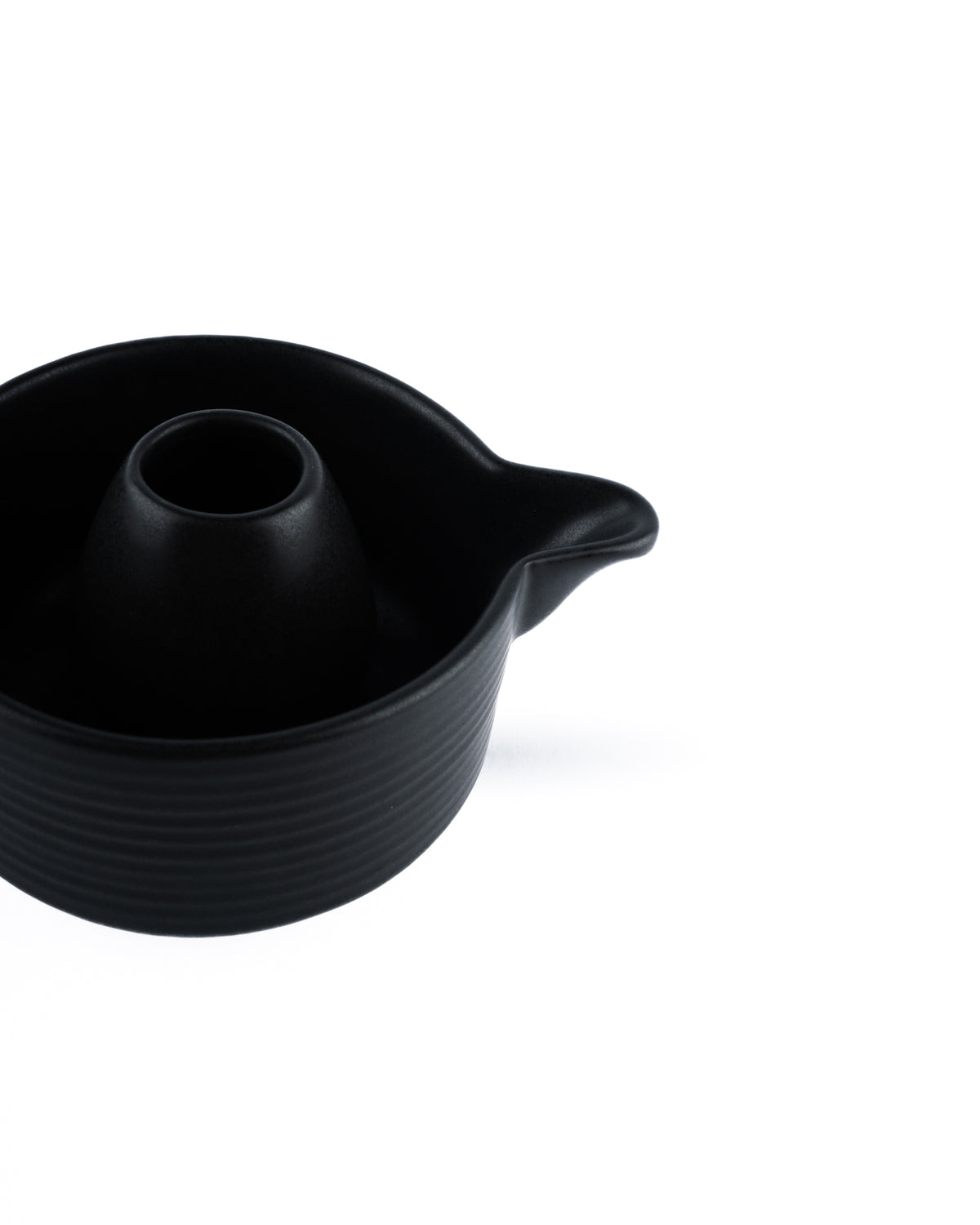 ceramic matcha bowl and whisk holder