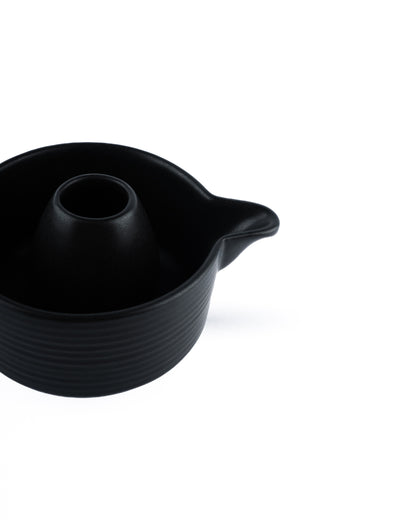 ceramic matcha bowl and whisk holder