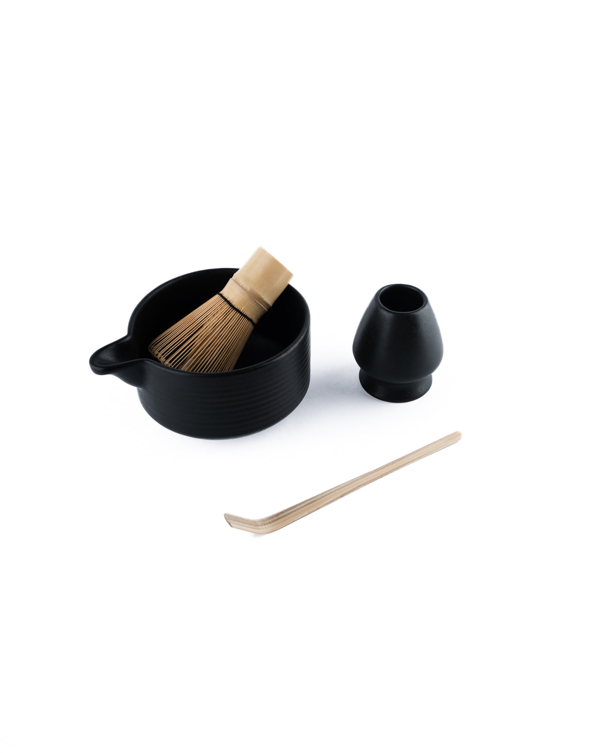 matcha set in stoneware