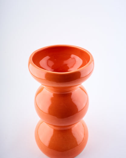 Beaded table vase