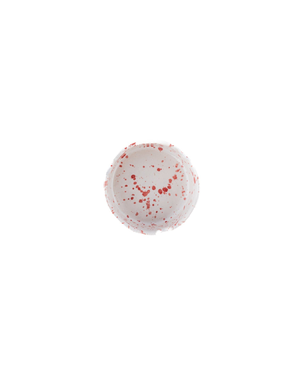 red and white ashtray by klaylist
