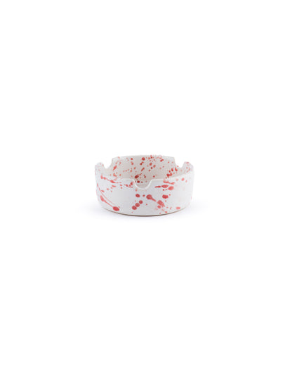 round stoneware ashtray by klaylist