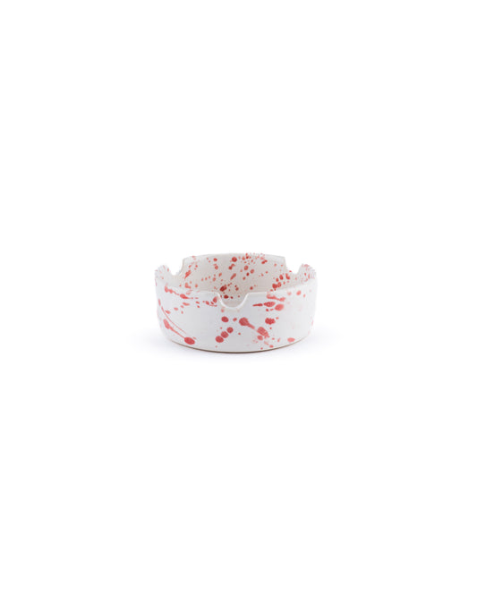 round stoneware ashtray by klaylist