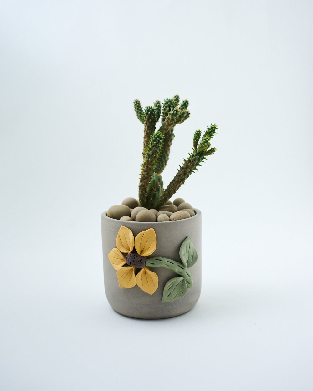 small ceramic handmade pot