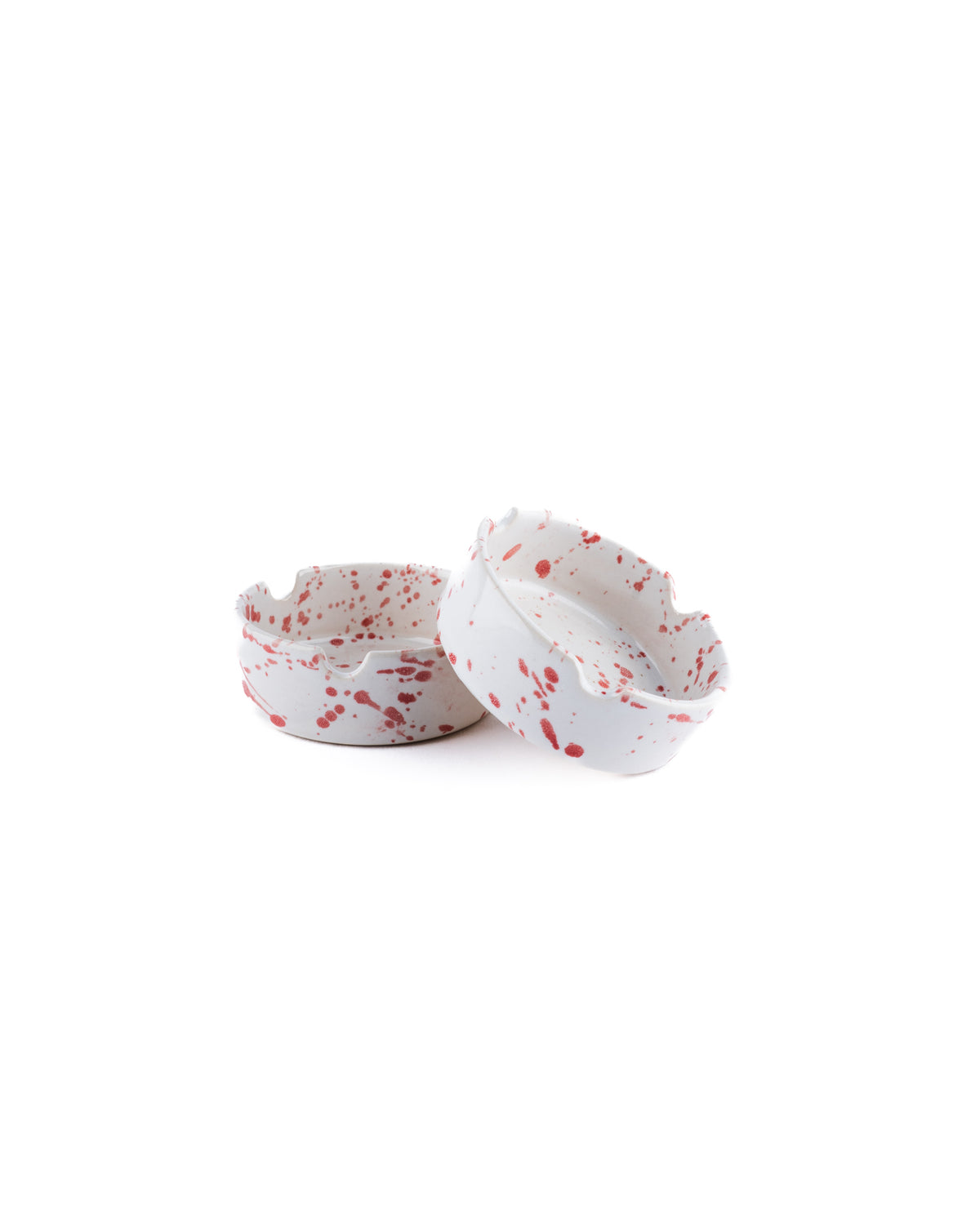 stoneware ashtray for table