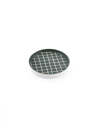 stoneware snack plate 6 inch