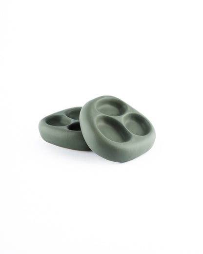 stoneware trinket tray by klaylist
