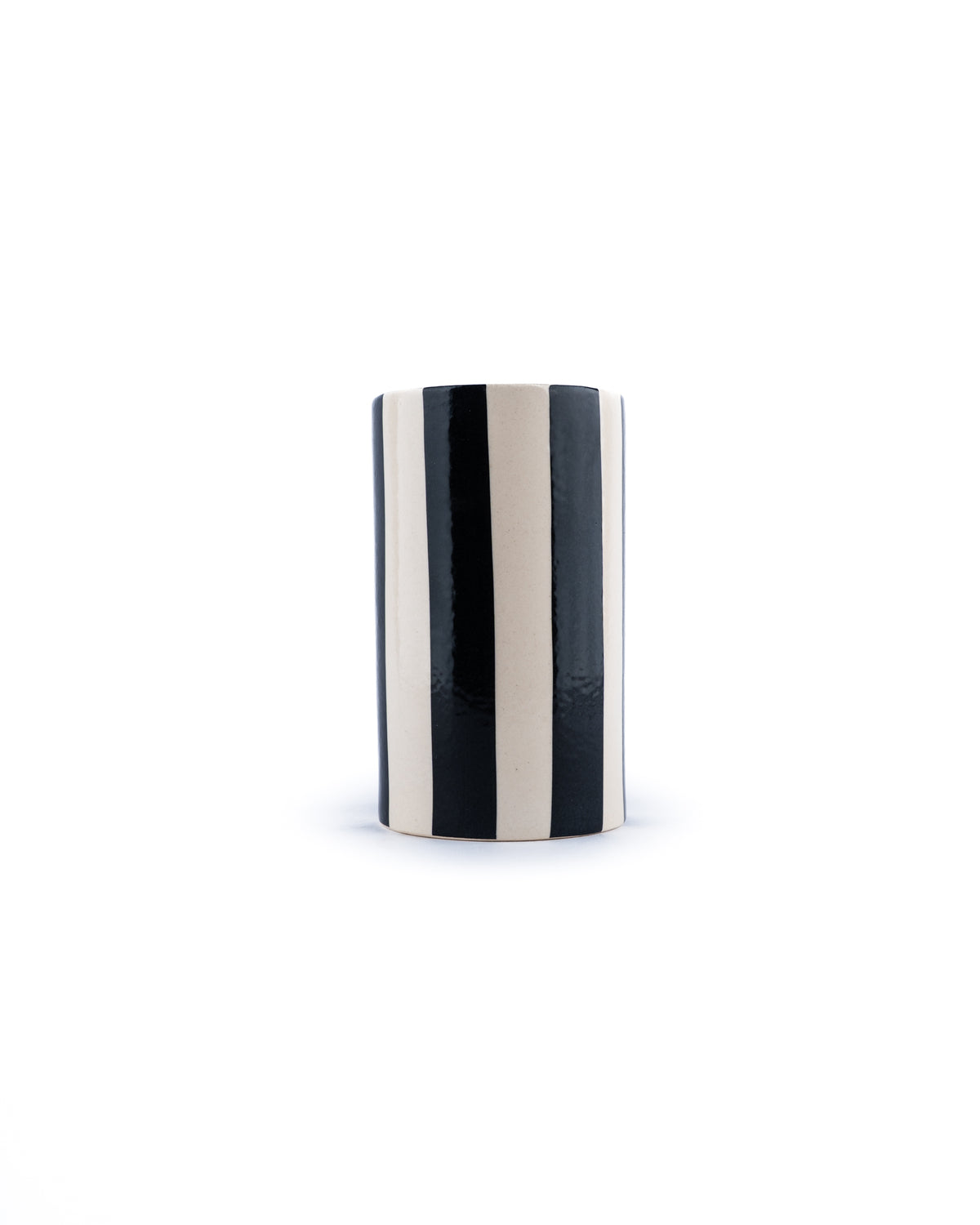 striped ceramic vase by klaylist