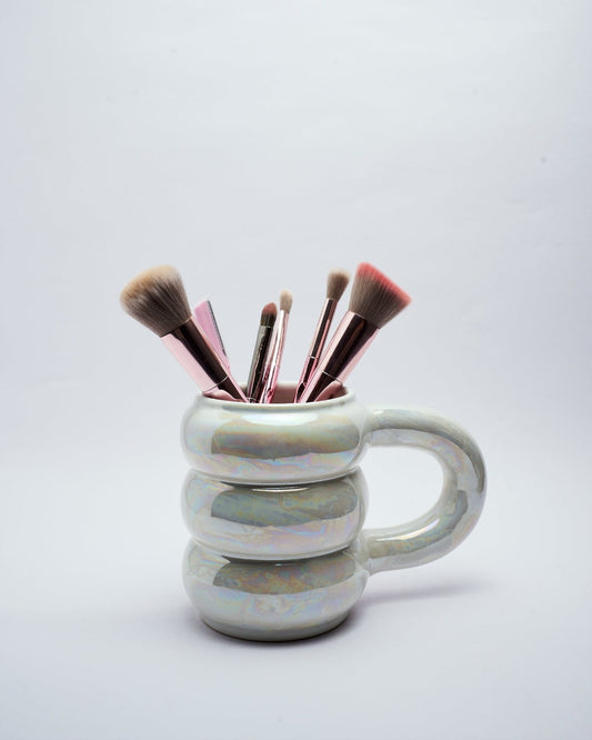 three tier mug chrome edition by klaylist