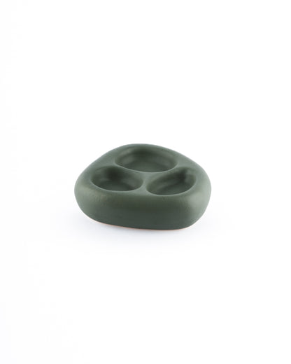 trinket organiser in green