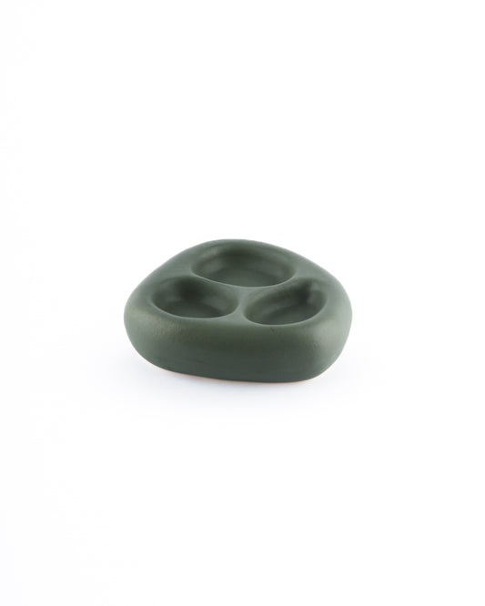 trinket organiser in green