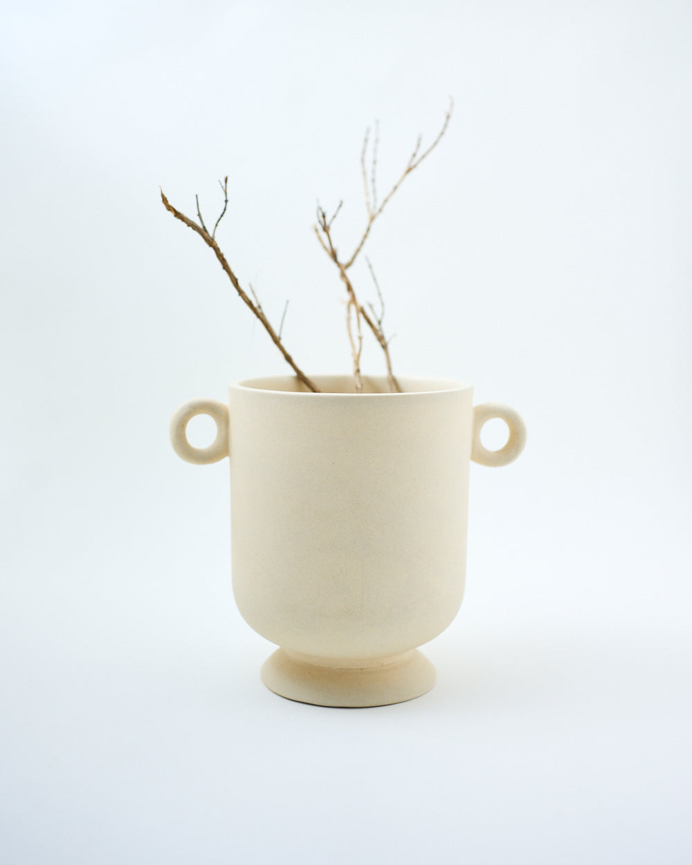 white-large-handmade-vase